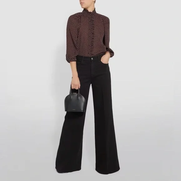 Frame Le Palazzo Wide Leg Jeans - Picture 6 of 10